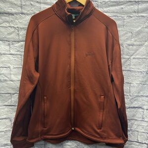 Woolrich Brown Zippered Lightweight Jacket